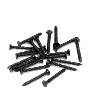 Black 6 x 1¼" Countersunk Screws (25)