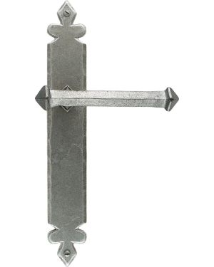 Pewter Tudor Lever Latch Set