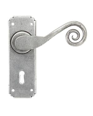 Pewter Monkeytail Lever Lock Set