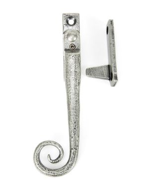 Pewter Locking Night-Vent Monkeytail Fastener - LH