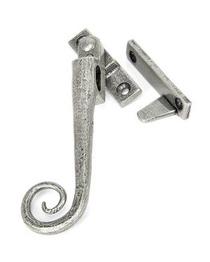 Pewter Locking Night-Vent Monkeytail Fastener - LH