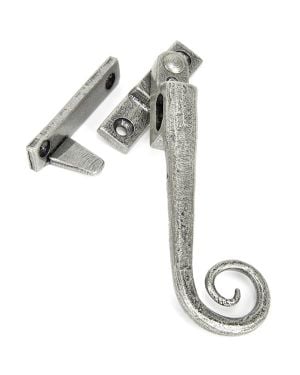 Pewter Locking Night-Vent Monkeytail Fastener - RH