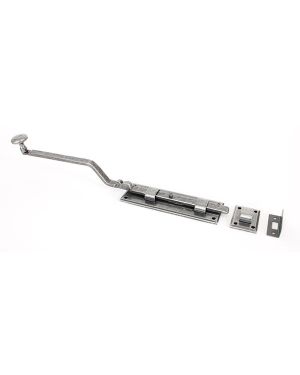 Pewter 6" French Door Bolt