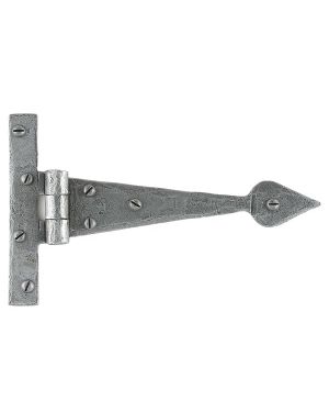 Pewter 6" Arrow Head T Hinge (pair)