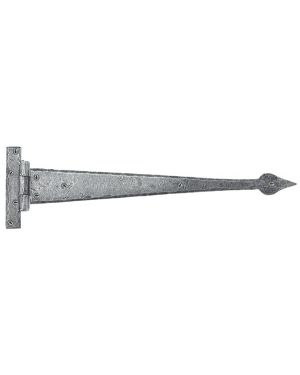 Pewter 18" Arrow Head T Hinge (pair)