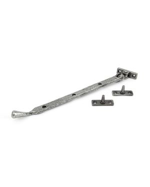 Pewter 12" Peardrop Stay