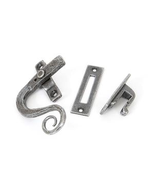 Pewter Locking Monkeytail Fastener - LH