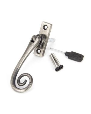 Antique Pewter Slim Monkeytail Espag - RH