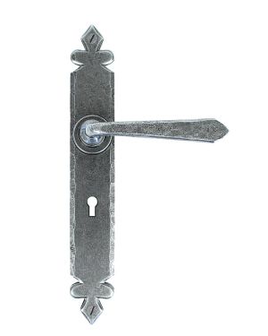 Pewter Cromwell Lever Lock Set