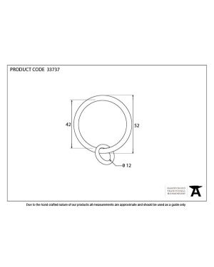 Pewter Curtain Ring