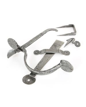 Pewter XL Medium Bean Thumblatch