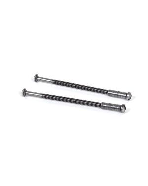 Pewter 5MM Male & Female Screws (2)