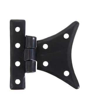 Black 2" Half Butterfly Hinge (pair)