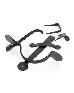 Black Medium Bean Thumblatch - XL