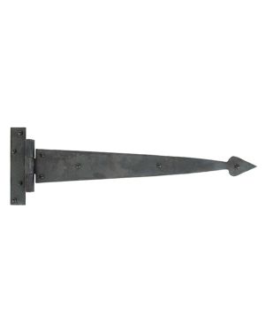 Beeswax 15" Arrow Head T Hinge (pair)