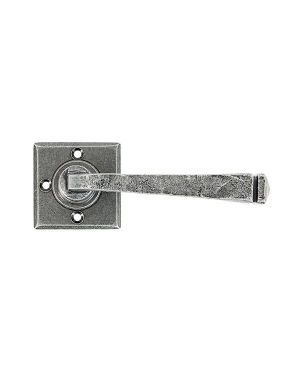 Pewter Avon Lever on Rose Set Unsprung