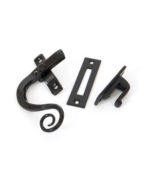 Black Locking Monkeytail Fastener - LH