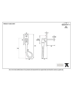 Black Shepherd's Crook Espag - RH