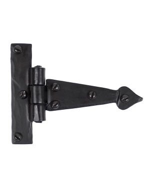 Black 4" Arrow Head T Hinge (pair)