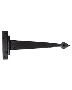 Black 12" Arrow Head T Hinge (pair)
