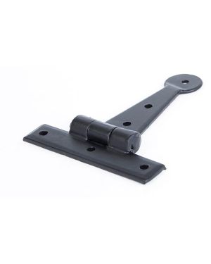 Black 4" Penny End T Hinge (pair)