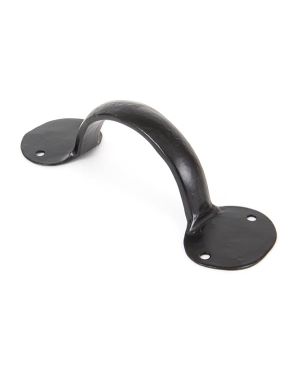 Black 6" Bean D Handle