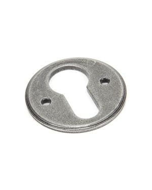 Pewter Regency Euro Escutcheon