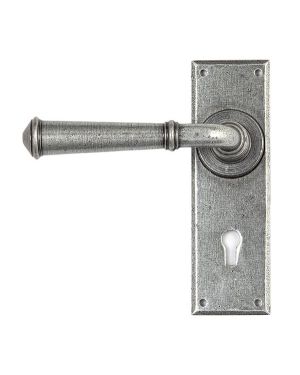 Pewter Regency Lever Lock set