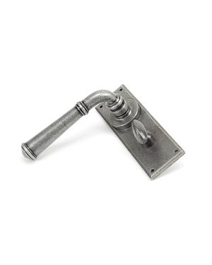 Pewter Regency Lever Bathroom Set