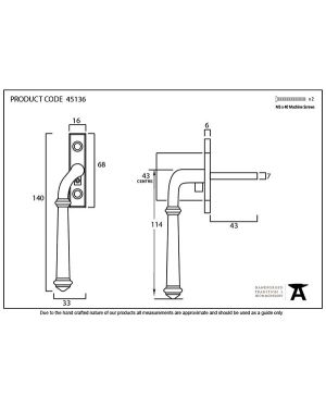 Pewter Regency Espag - LH