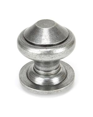 Pewter Regency Centre Door Knob