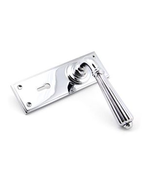 Polished Chrome Hinton Lever Lock Set