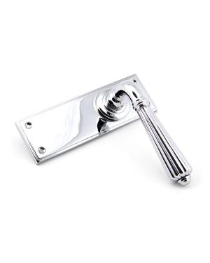 Polished Chrome Hinton Lever Latch Set