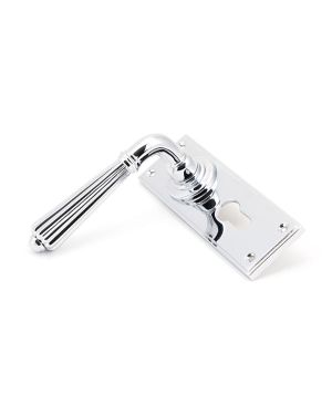 Polished Chrome Hinton Lever Euro Lock Set