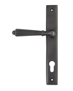 Aged Bronze Hinton Slimline Lever Espag. Lock Set