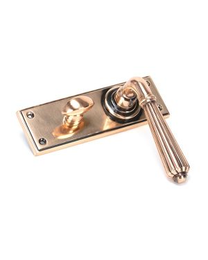 Polished Bronze Hinton Lever Bathroom Set