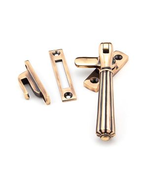 Polished Bronze Locking Hinton Fastener