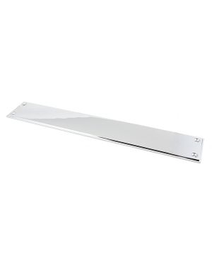 Polished Chrome 425mm Art Deco Fingerplate