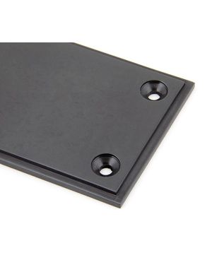 Aged Bronze 300mm Art Deco Fingerplate