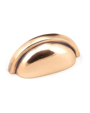 Polished Bronze Regency Concealed Drawer Pull