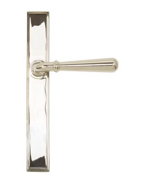 Polished Nickel Newbury Slimline Lever Latch Set