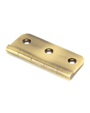 Aged Brass 3" Dummy Butt Hinge (Single)