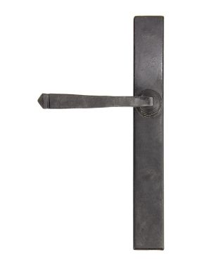 External Beeswax Avon Slimline Lever Latch Set
