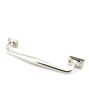 Polished Nickel 300mm Art Deco Pull Handle