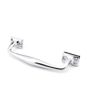 Polished Chrome 230mm Art Deco Pull Handle