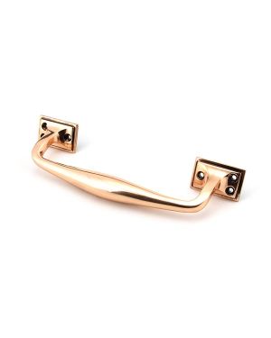 Polished Bronze 230mm Art Deco Pull Handle