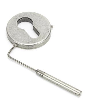 Pewter 52mm Regency Concealed Escutcheon