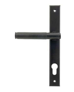 Black Brompton Slimline Lever Espag. Lock Set