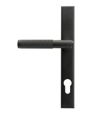 Matt Black Brompton Slimline Lever Espag. Lock Set