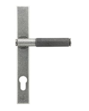 Pewter Brompton Slimline Lever Espag. Lock Set